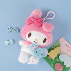산리오 정품 코스튬 13cm 가방 고리 봉제 인형, 단품, 본상품선택