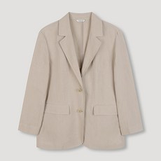 쉬즈미스 린넨 크롭 반팔 자켓 SWWJKN21110114804