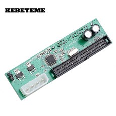 Kebeteme 22pin sata 2.5 "3.5 인치 ide 3.5" ide 하드 디스크 드라이버 어댑터 어댑터 ata 100 133 hdd dvcd 4 p 몰 렉스 전원|2, 1개, 단일, 단일