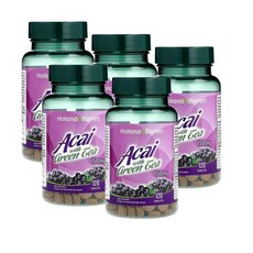 홀랜드앤바렛 아사이 위드 그린티 1500mg 타블렛 Holland & Barrett Acai with Green Tea, 5개, 120정