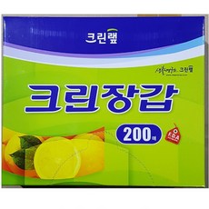 200매x20팩 대용량 크린장갑 일회용 비닐 장갑 방역장갑 위생 셀프주유소위생장갑, 단품