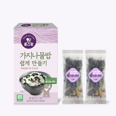 밥지을때 바로넣는 유기농 가지 취나물 12인분[15gx6봉], 90g, 1개