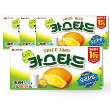 롯데 카스타드 오리지널, 138g, 4개