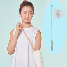 라이프시트 기브스방수커버 기브스긁개 기브스클렌저 기브스샤워커버 + 긁개세트, 깁스긁개