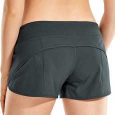 돌핀팬츠 여성트레이닝바지 CRZ YOGA 여성용 빠른 건조 운동 스포츠 액티브 러닝