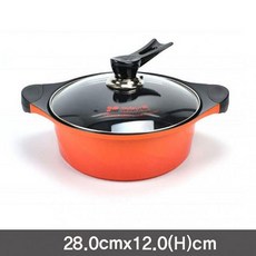 윤성커뮤니케이션 키친아트 에스라인 세라믹코팅 곰솥내비-28cm 곰솥 다용도솥, 해당상품, 해당상품