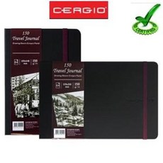 세르지오 트래블북 양장 하드커버 드로잉북 150g 64매 스케치북, 인물 A5