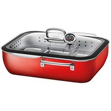 브랜드 : Silit Silit 2136284772 뚜껑이있는 기선 34cm 에나멜 빨간색 24cm, One Color_One Size, One Color, 상세 설명 참조0
