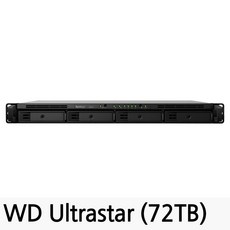 시놀로지 RS819 4베이 NAS RackStation 피씨디렉트, RS819 (72TB)