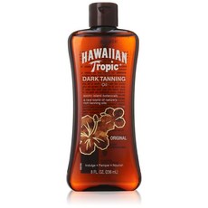 Hawaiian Tropic Dark Tanning Oil Original 하와이안트로픽 다크 태닝오일 오리지널 8oz(236ml), 1개