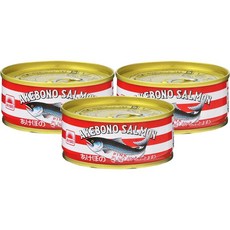 아케보노 연어 통조림 90g x 3개, 연어캔, 연어캔
