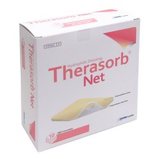 [Therasorb] 테라솝넷 친수성 폼드레싱 10 x 20cm (10매입) - Therasorb Net, 1개