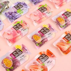 네 가지 맛 곤약젤리 곤약젤리파우치 과일젤리 복숭아젤리, 40개, 20g