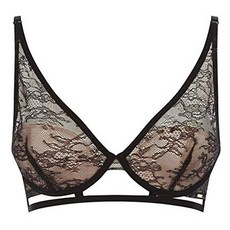 Bluebella 고급 란제리 세트 Luisa 컬렉션 브래지어 및 간단한 수입 속옷, One Color_High-apex Bra, One Color