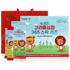 정원삼 6년근 고려홍삼정 365스틱 키즈, 300ml, 3박스