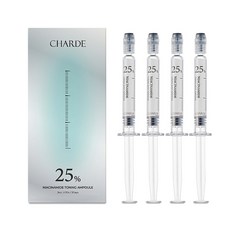 [샤르드] 25% 나이아신아마이드 토닝앰플 세트(3ml x 4개입), 1세트, 12ml