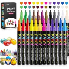 Emooqi 아크릴 펜 돌 그림 세트용 펜