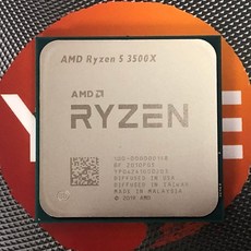 AMD Ryzen 5 3500X R5 3500X 3.6 GHz 6 코어 6 스레드 CPU 프로세서 7NM 65W L3 = 32M 100 000000158 소켓 AM4 팬, 1개, 단일, 단일