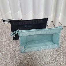 목욕파우치
 더편한생활 워시백 세면백 메쉬 사각 파우치