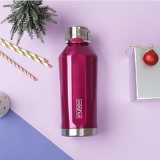 MYBEVI 3중단열 보온보냉병 530ml (베리퍼플) 마이베비 캔틴 캐리 스테인레스 텀블러, 베리퍼플