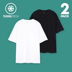 스파오 [남녀공용] [2PACK] 코튼 베이직 반팔