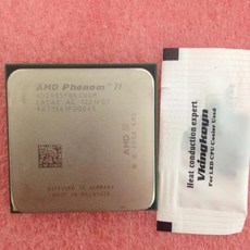 AMD Phenom II X4 955 쿼드 코어 블랙 에디션 프로세서 AM3 AM2 CPU 32 GHz 95W, 한개옵션0