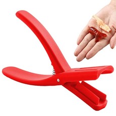 휴대용 새우 필러 껍질 까기 벗기기 제거 손질 대하 클리너 해물, 1개, 2.Red