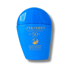 [SHISEIDO] 시세이도 더 퍼펙트 프로텍터 (파란자차 선크림) SPF50+/PA++++ 산뜻하게 밀착되는 강력한 5중 보호막 가볍게 밀착 피부보호 피부결 매끄럽게 케어