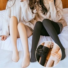 브리딩드림 융 타이즈 밍크스타킹 겨울 기모 여성압박스타킹