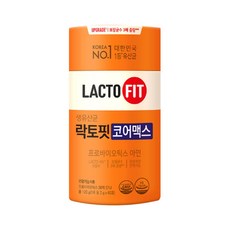 종근당건강 락토핏 유산균 코어맥스 2g X 60포 1통, 1개