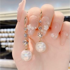 ANYOU 14k 귀걸이 S925 은침 진주 귀걸이XD05-1011 - xd05bal