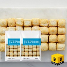 세미원 두부모양 피쉬볼 (500g+500g), 500g, 2개