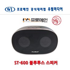 프로메인 올인원 블루투스 스피커 ST-600 카페 식당 가정용, 화이트