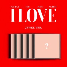 (여자)아이들 - I Love (여자아이들 미니앨범 5집 주얼케이스반. 옵션 선택), 주얼케이스반 랜덤