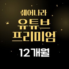 유튜브 프리미엄 유튜브 뮤직 이용권 6개월 12개월 12개월