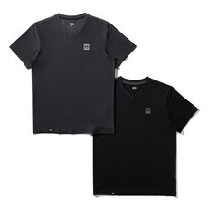 [애플아울렛] K2 케이투 남성 1+1 반팔 V넥 티셔츠 밸류패키지 [KMM21295]
