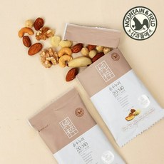[산과들에] 오직견과 하루 한줌견과 순수누리 30봉 [낱봉], 20g, 30개