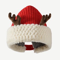 올웨이즈굿 크리스마스 사슴뿔 루돌프 산타 모자