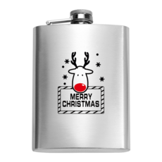 테인레스 스틸 힙 플라스크 맞춤형 로고 레이저 조각 와인 병 8oz 227ml, 12 Design M, 1개