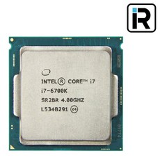 인텔 CPU i7 6700K 6세대 스카이레이크 1151 소켓