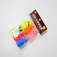 데스페라도 야광 에기 훅 캡 (6개입) 카라비너 훅커버 바늘덮개, 에기훅캡(야광훅캡6개+카라비너1개)