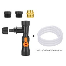 펌프 청소 교환기 도구 범용 수족관 교환 수조 간단한 물고기 탱크 사이펀, GYHS-03 with hose