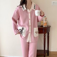 임산부 잠옷 임부잠옷 수유잠옷 임산부잠옷 수유복 홈웨어 출산 겨울 옷 세트 간호 산후