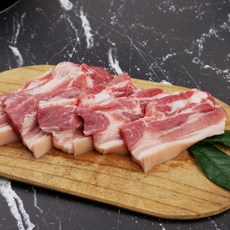 맘스킹 [지리산흑돼지] 오겹살 구이용 500g, 단품없음