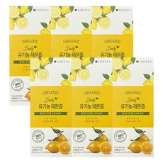 바이퀸 데일리 유기농 레몬즙 20g 14포 6박스, 280g