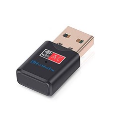 Blueshadow USB Wlan 어댑터 안테나 1200mb / s 듀얼 밴드 2.4G / 5G WLAN AC 무선 네트워크 동글 (데스크탑 노트북 PC 용 고성능 안테나 포함)-Windows XP Vista / 7 / 8 -89541, 단일옵션, 02.Wifi 안테나 1200Mbp