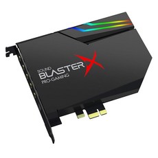 Creative Media 크리에이티브 미디어 Sound BlasterXAE-5 Plus Dolby Digital Live/DTS Connect SBX-AE5P-BK, 1개