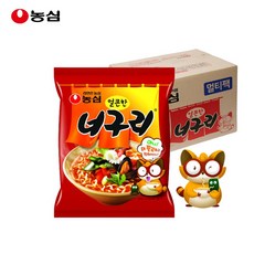 농심 너구리 40봉 1박스 (무료배송), 단일상품