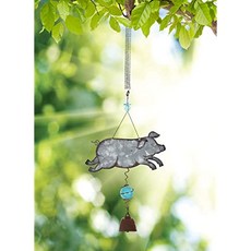 92163 미니 카우벨 11 인치 돼지와 탄력 정원 장식 (11-Inch Pig), 11-Inch, Pig