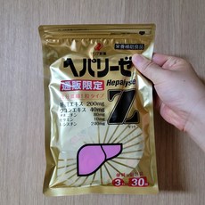 일본 숙취해소제 헤파리제Z 90정(30포) 180정(60포) 해파리제, 2개, 90정